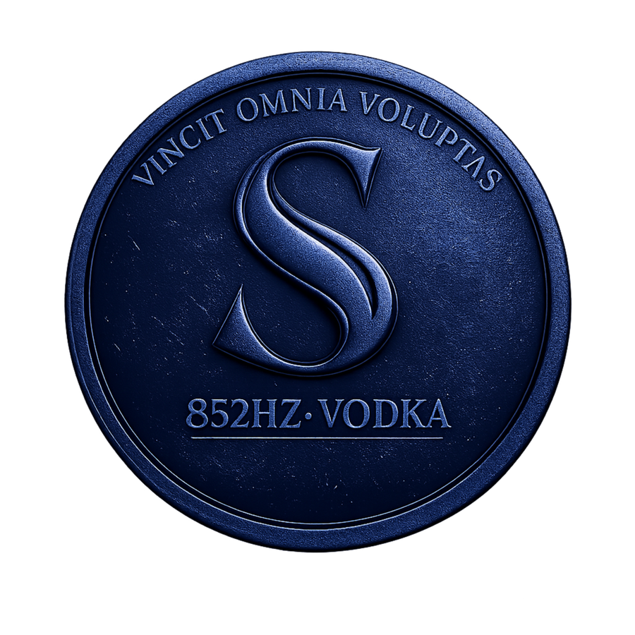 Sextronica 852Hz signet coin — Vincit Omnia Voluptas